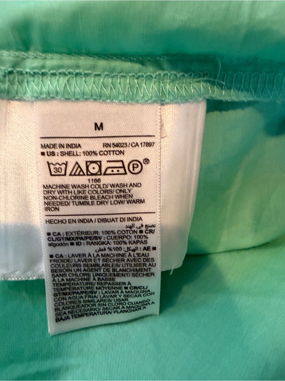 NWT Bright Mint boyfriend Button-Up Shirt - Picture 9 of 9
